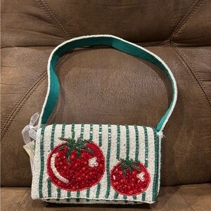 VIRAL Marshalls Beaded Tomato Bag